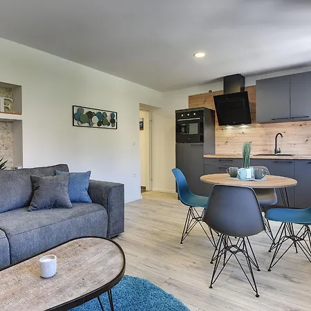 In Croatia Near Stunning Coastline *